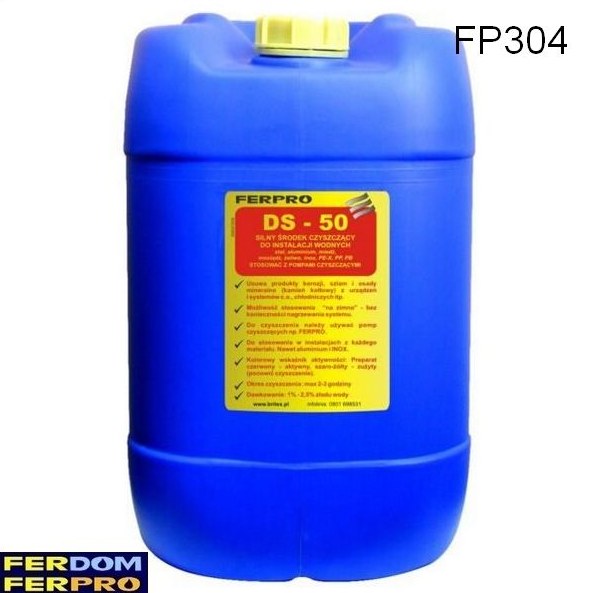 DS-50 FERDOM FP304 - Silny preparat czyszczący do systemów HVAC